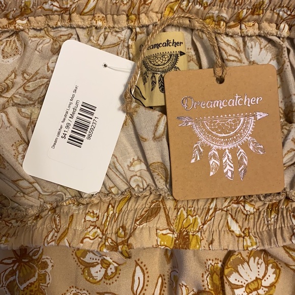 NWT Boutique long flowy skirt size medium - Picture 2 of 2